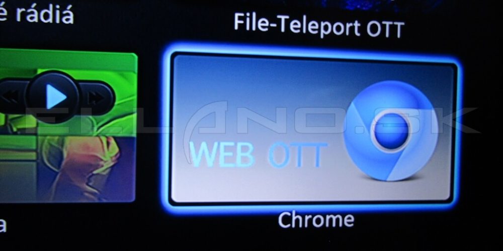 JAK NASTAVIT WEB OTT NA WEBBROVSER CHROME